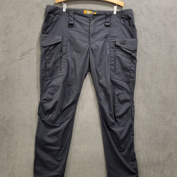 M-TAC Conquistador Flex Cargo Tactical Pants Mens‎ Size 40x34 Gray Ripstop - Picture 1 of 8